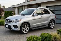 Mercedes GLE/ML-klasse W166 2011–2018 Allmond Black zijtreden (2 st., aluminium) foto 1