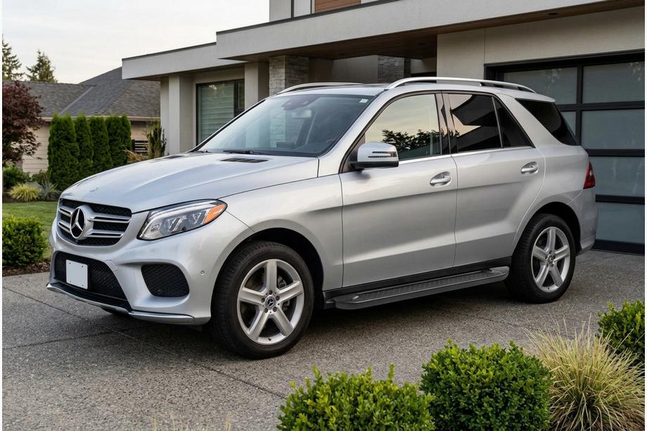 Mercedes GLE/ML-klasse W166 2011–2018 Allmond Black zijtreden (2 st., aluminium) Image