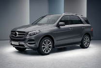 Mercedes GLE/ML-klasse W166 2011–2018 Bosphorus Black side steps (2 stuks, aluminium) foto 1