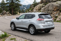 Nissan X-trail T32/Rogue 2014–2021 Side steps Allmond Grey (2 stuks, aluminium) foto 1