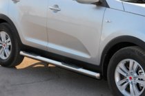Kia Sportage 2010–2015 Sidebars (2 stuks, RVS) foto 2