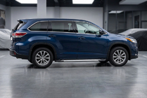 Toyota Highlander 2013–2019 Line side steps (set van 2, aluminium) foto 1