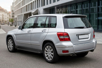 Mercedes GLK-klasse X204 2008–2015 Allmond Black zijtreden (2 st., aluminium) foto 1