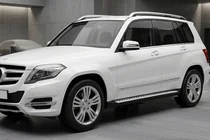 Mercedes GLK-klasse X204 2008–2015 Line side steps (set van 2, aluminium) foto 1