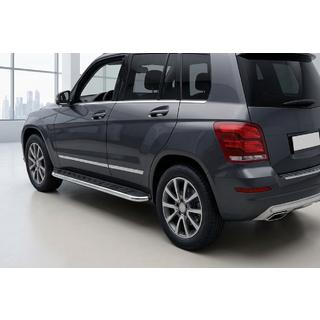 Maydos V1 side steps (set van 2, aluminium/RVS) Mercedes GLK-klasse X204 2008–2015 foto 1
