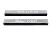 Volkswagen T5 Multivan 2003–2010 VIP instaplijsten (set van 2, roestvrij staal) foto 2