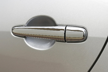 Mazda 6 2003–2008 Deurgreep covers (set 4 stuks, RVS) foto 2