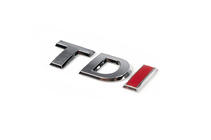 Volkswagen Jetta 2011–2018 TDI-embleem (OEM-look) foto 4