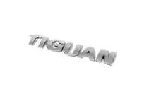 Volkswagen Tiguan 2007–2016 Opschrift in recht lettertype (OEM-look) foto 2