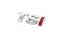 Volkswagen Golf 6 2008–2014 TSI embleem (recht lettertype) Volledig chroom foto 6