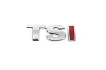Volkswagen Tiguan 2007–2016 TSI embleem (recht lettertype) foto 5
