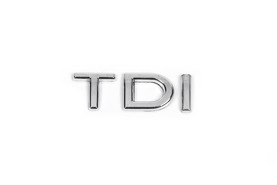 Volkswagen Jetta 2006–2011 TDI-embleem (OEM-look) Volledig chroom Image