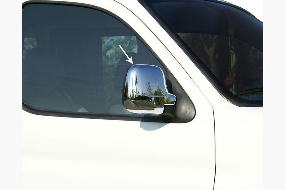 Peugeot Partner 1996–2008 Spiegelkappen (set van 2, kunststof) Foto 4