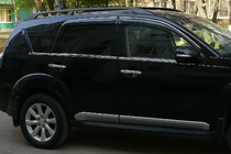 Mitsubishi ASX 2010–2023 RVS raamomlijsting set (6 stuks) foto 3