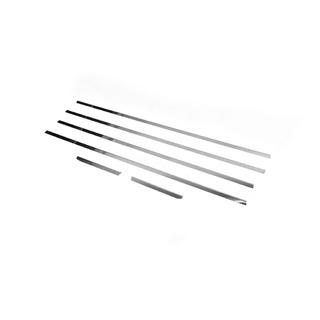 RVS raamomlijsting set (6 stuks) Mitsubishi ASX 2010–2023 foto 2