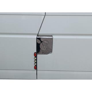 RVS tankklep cover met logo (Carmos) foto 2