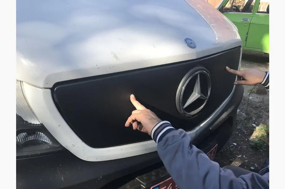 Mercedes Sprinter W906 2006–2018 Winterafdekking voor grille V1 (2013↗) Foto 9