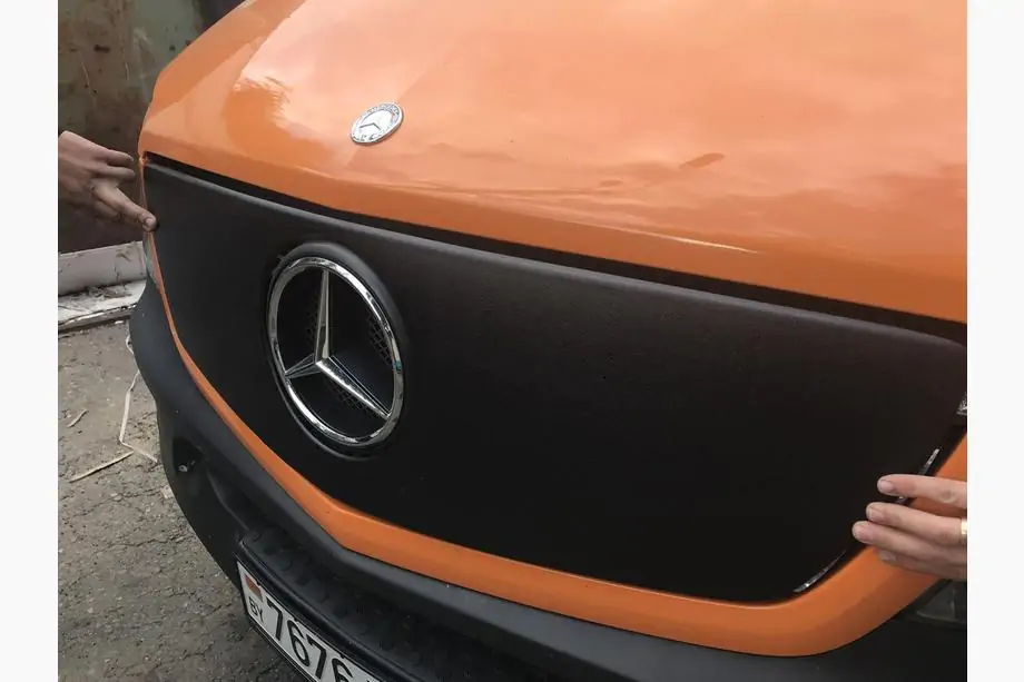 Mercedes Sprinter W906 2006–2018 Winterafdekking voor grille V1 (2013↗) Foto 7