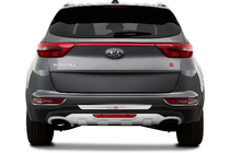 Kia Sportage 2015–2021 Achterdiffuser V1 2015-2019 (kunststof) foto 1