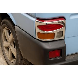RVS remlichtcovers (set van 2) foto 1