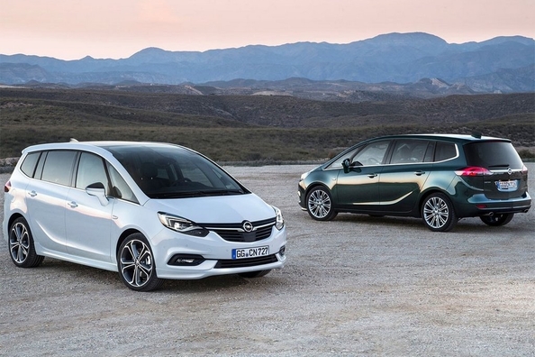 Review van de nieuwe generatie Opel Zafira-minivan