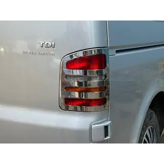 Achterlichtcovers (Carmos, set van 2, RVS) foto 3