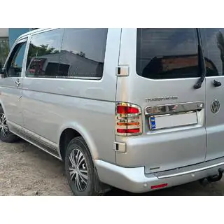 Achterlichtcovers (Carmos, set van 2, RVS) foto 4