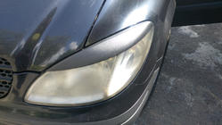 Mercedes Vito W639 2004–2014 Rechte koplampwimpers (2004-2010, 2 stuks, kunststof) Hoogglans foto 3