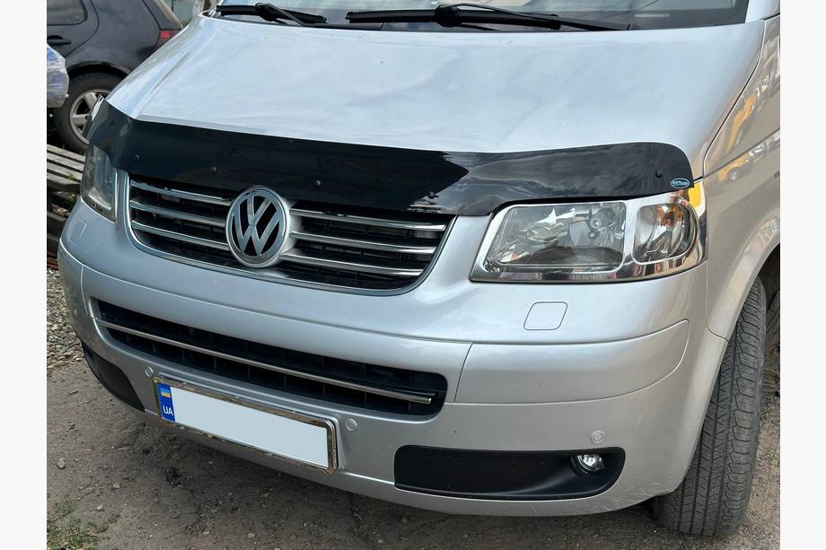 Volkswagen T5 Caravelle 2004–2010 RVS afdekking voor bumperrooster Carmos - Turks staal Foto 5