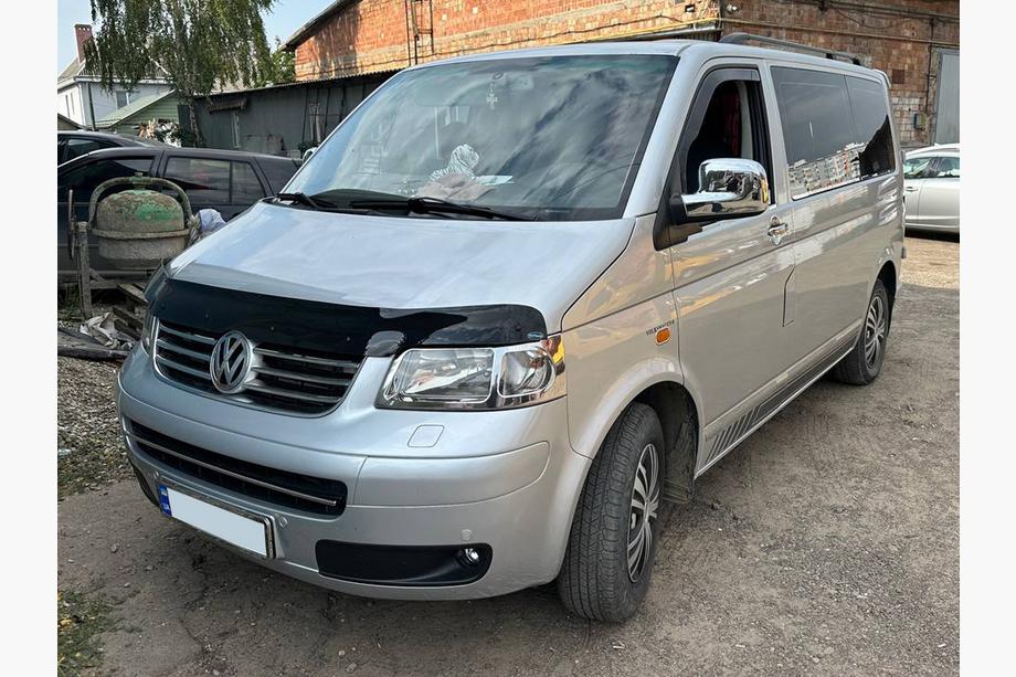 Volkswagen T5 Caravelle 2004–2010 RVS afdekking voor bumperrooster Carmos - Turks staal Foto 6