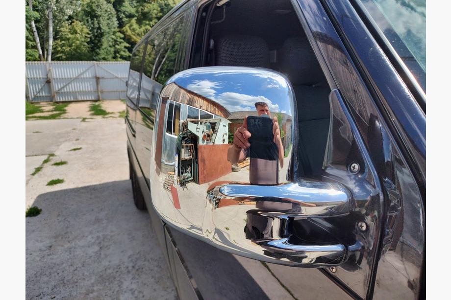 Volkswagen T4 Transporter 1990–2003 Spiegelkappen (Carmos, 2 stuks, kunststof) Foto 5