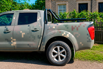 Ford Ranger 2011–2022 Carrosserie rolbeugel (zwart) foto 4