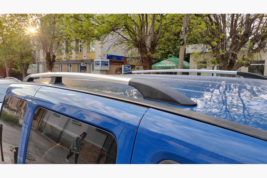 Fiat Doblo I 2005–2010 Chromen dakrails Foto 2