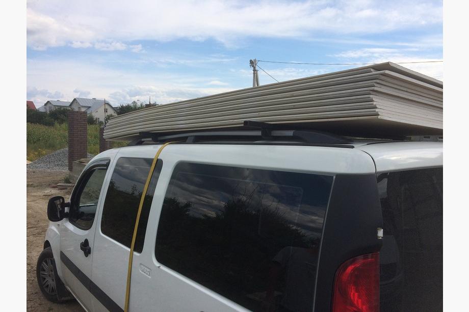 Fiat Doblo I 2005–2010 Chromen dakrails Foto 17