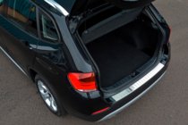 BMW X1 E84 2009–2015 OmsaLine RVS achterbumperbeschermer foto 1