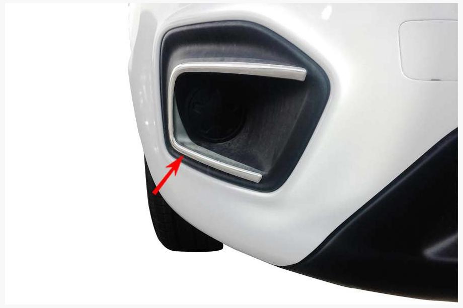 Fiat Fiorino/Qubo 2008–2024 RVS sierlijsten voor mistlampen 2016↗ (2 st.) Foto 1