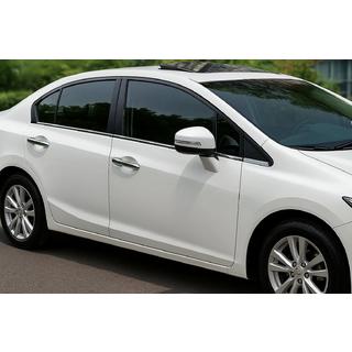 Exterieur raamomlijsting OmsaLine (6-delig, RVS) Honda Civic Sedan IX 2011–2016