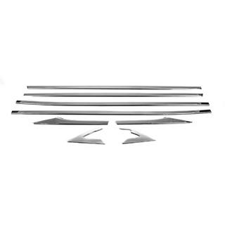 Onderste raamomlijsting set (8-delig) Honda Civic Sedan X 2016–2021 foto 3