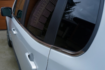 Jeep Renegade 2014– Raamomlijsting (6-delig, RVS) Carmos - Turks staal foto 3