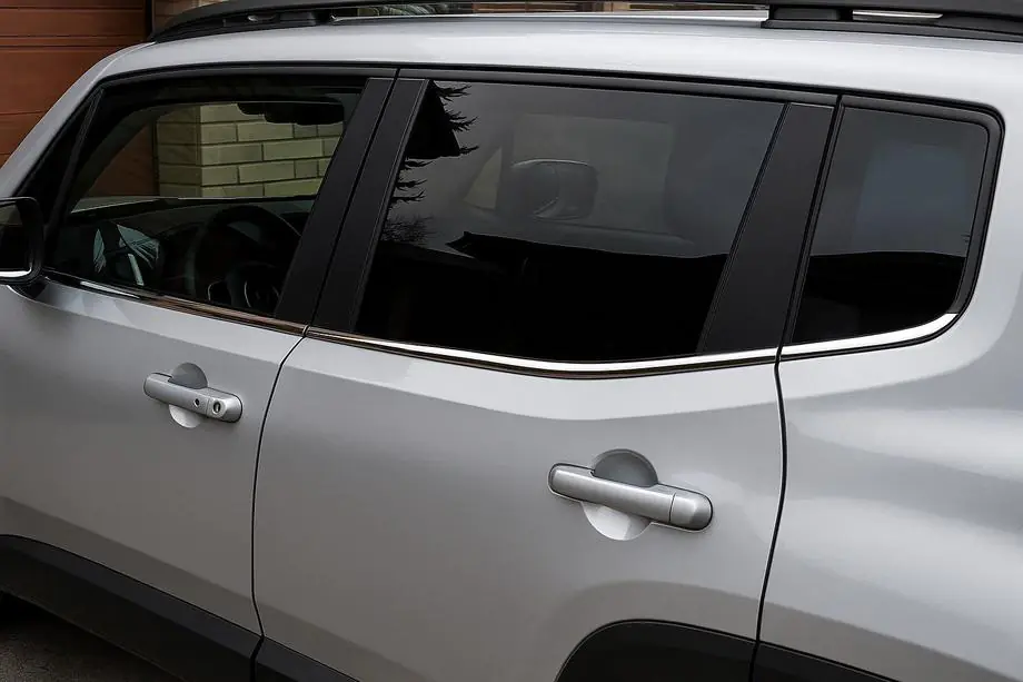 Jeep Renegade 2014– Raamomlijsting (6-delig, RVS) Image