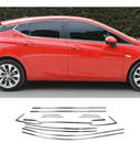 Opel Astra K 2016–2021 RVS raamomlijsting foto 5