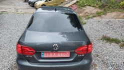 Volkswagen Jetta 2011–2018 Sierstrip boven kenteken OmsaLine (RVS) Chroom foto 3