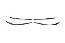 Volkswagen Passat B8 2015–2023 RVS koplamp sierlijsten en strip (set 3-delig) Carmos - Turks staal foto 16