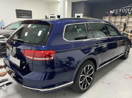 Volkswagen Passat B8 2015–2023 RVS sierlijst voor achterbumperrand SD/SW (3-delig) OmsaLine - Italiaans roestvrij staal foto 4