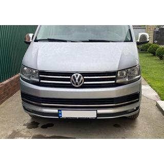 RVS sierlijsten voor bumperrooster 2015-2019 (3-delig) foto 2