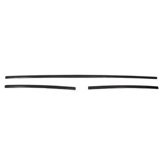 Bumperrooster inserts 2015-2019 (3 stuks, carbon) Volkswagen T6 2015–2024 foto 3