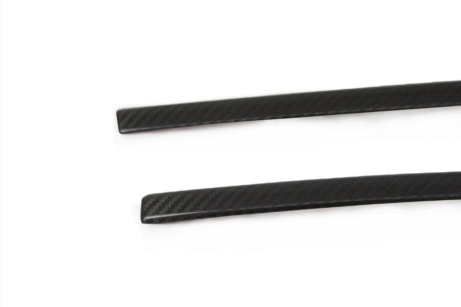 Volkswagen T6 2015–2024 Bumperrooster inserts 2015-2019 (3 stuks, carbon) Foto 5