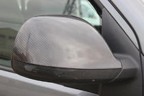 Volkswagen T6 2015–2024 Carbon spiegelkappen (set van 2) Echt carbon foto 6