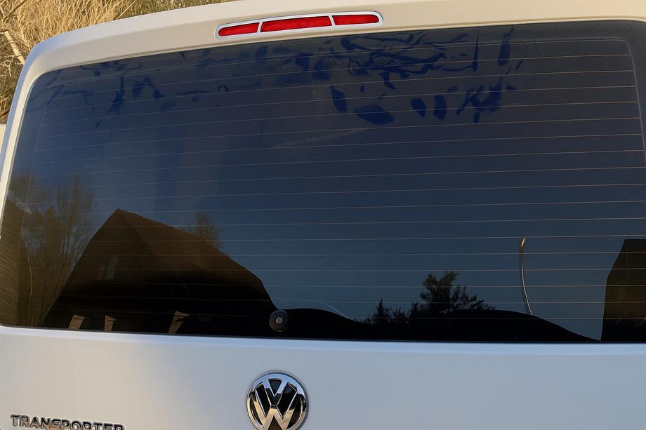 Volkswagen T6 2015–2024 RVS afdekking voor bovenste reflector (2 stuks) Foto 1