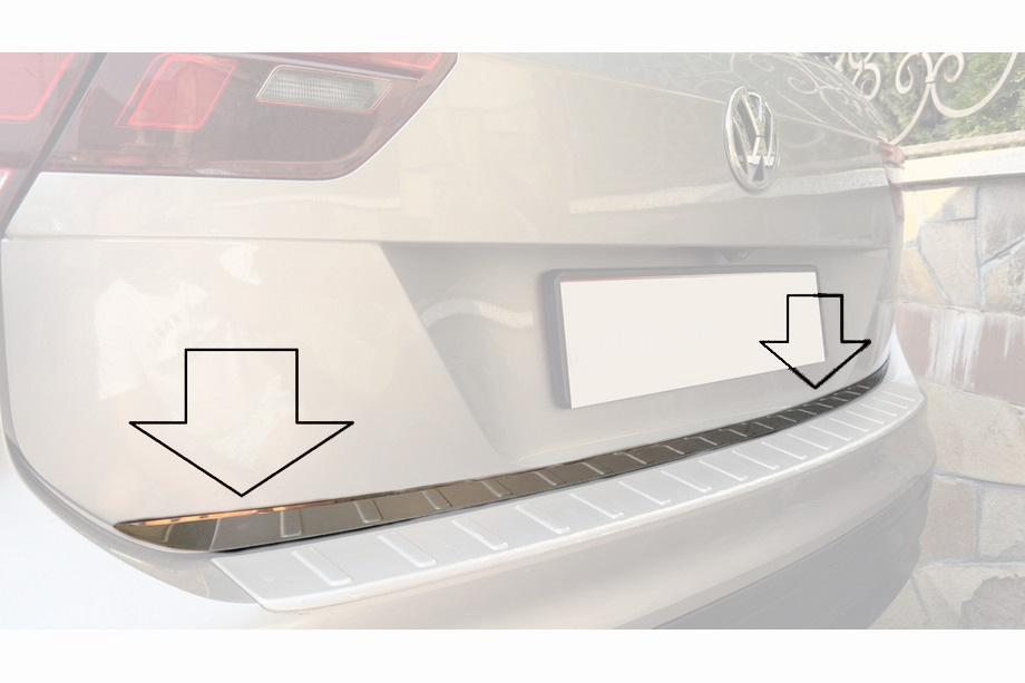 Volkswagen Tiguan 2016–2023 Kofferbakrand (RVS) Image